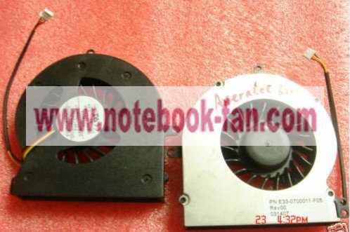 E33-0700011-F05 DFB451005M10T F591-CCW Averatec 6200 CPU Fan E33-0700011-F05 DFB451005M10T F591-CCW Averatec 6200 CPU Fan